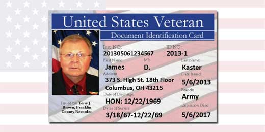 United States Veteran Id Cards